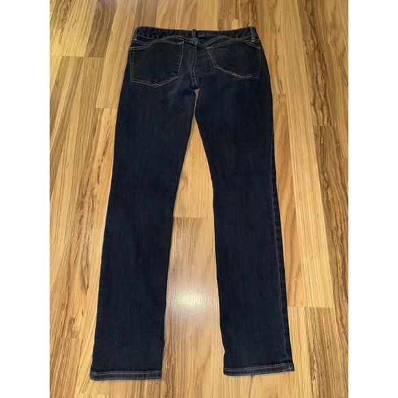 Gap 1969 Always Skinny Dark Wash Denim Jeans Classic Stretch Fit 27/4 average - Picture 5 of 6